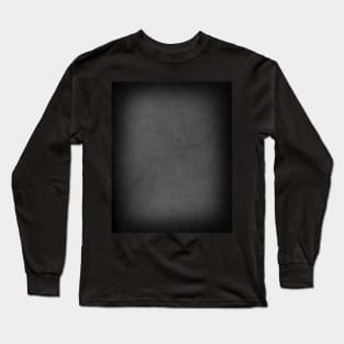 black gradient grunge textured background Long Sleeve T-Shirt